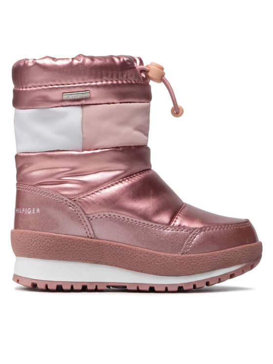 Stivali da neve TOMMY HILFIGER - Technical Bootie T1A5-32032-1239 Black 999  - Scarponcini e stivali da neve - Stivali e altri - Bambina - Bambino |  escarpe.it