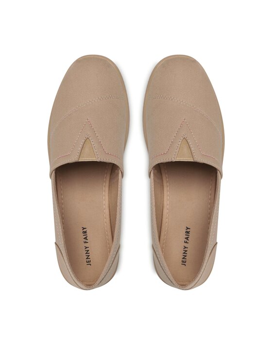 Jenny Fairy Jenny Fairy Sneakers aus Stoff WS6097-01ECO Beige