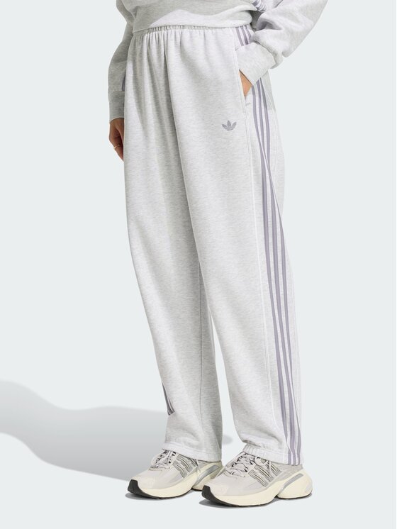adidas adidas Spodnie dresowe 164782 Szary Loose Fit