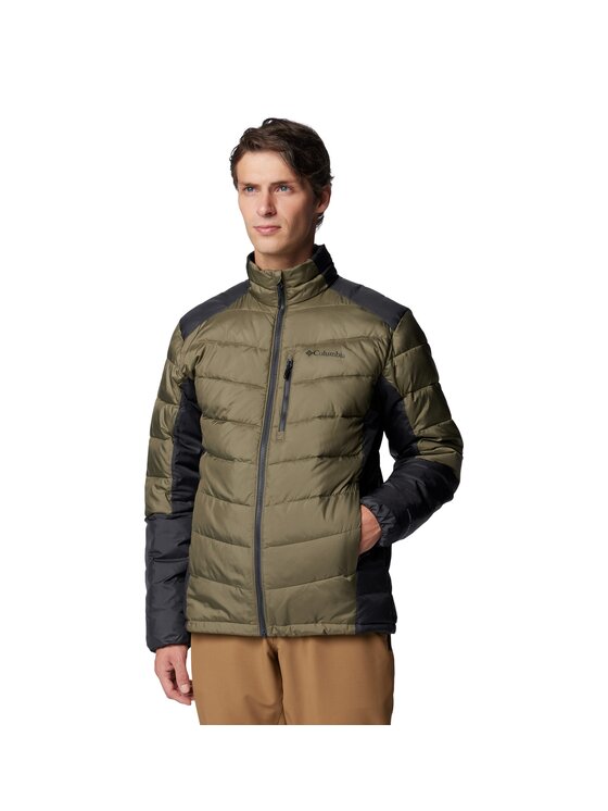 Columbia Columbia Kurtka puchowa 208689 Zielony Regular Fit