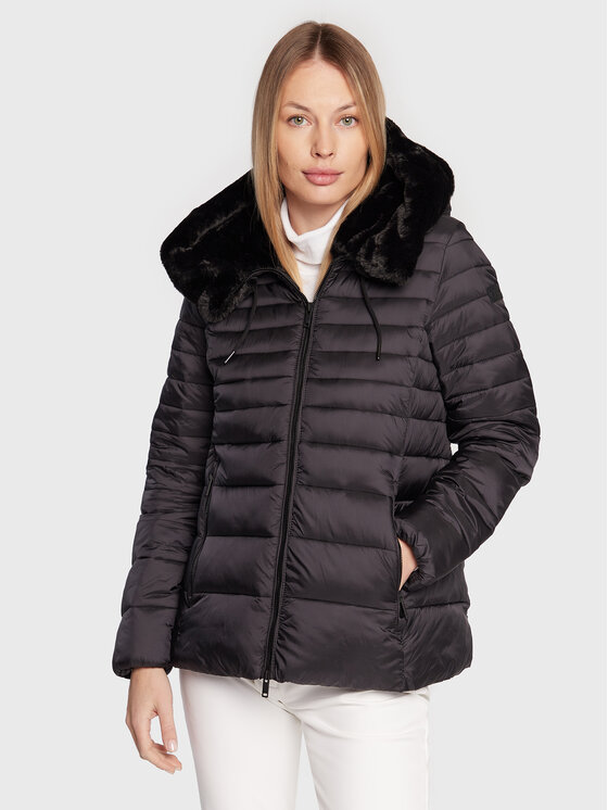 CMP CMP Kevad-sügis jope 32K3076F Must Regular Fit