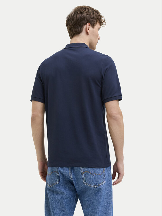 Jack & Jones Jack & Jones Polo Kane 12270150 Granatowy Regular Fit