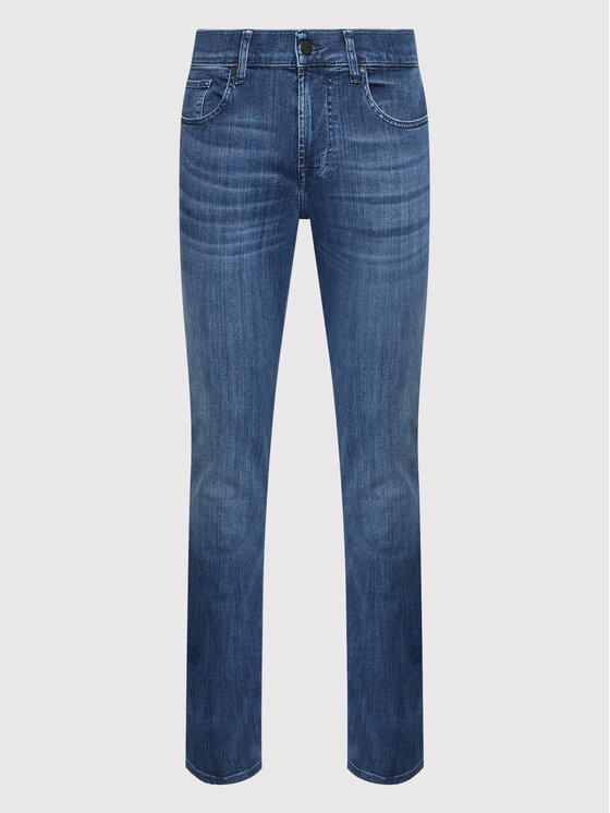 7 For All Mankind 7 For All Mankind Blugi Slimmy JSMSA230BD Albastru Slim Fit