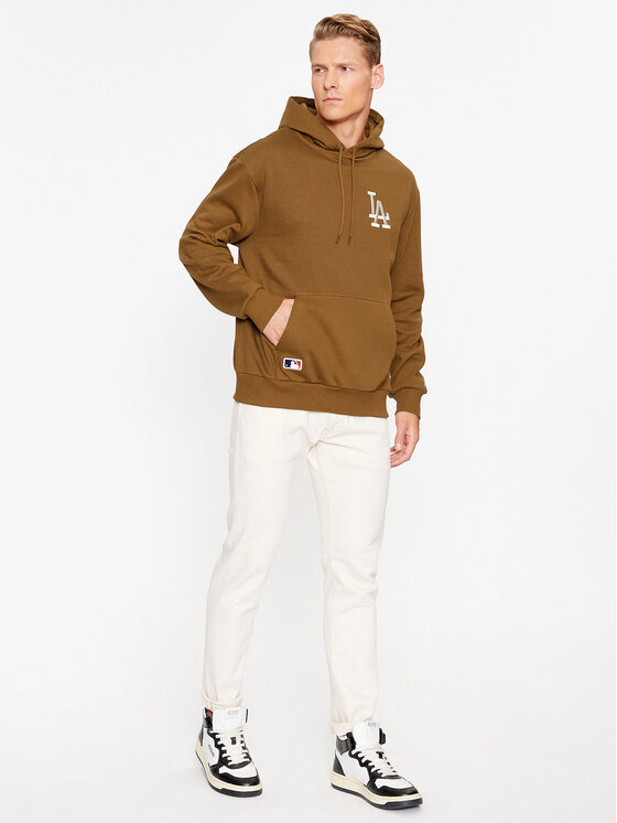 New Era New Era Džemperis League Essentials 60416437 Ruda Regular Fit