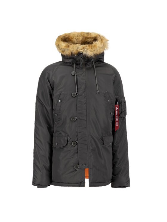 Alpha Industries Alpha Industries Zimné bundy AI.103141-136-M Sivá Regular Fit