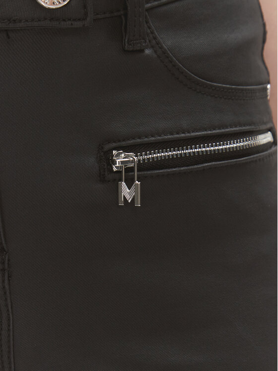 Morgan Morgan Штани з тканини 232-PBRADY Чорний Skinny Fit