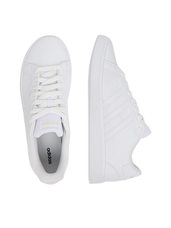 adidas adidas Sneakersy GRAND COURT 2.0 K FZ6158 Biały