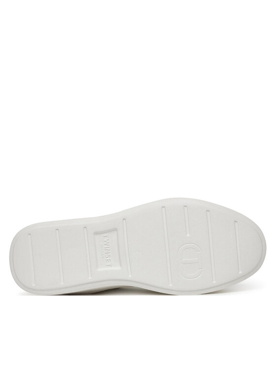 TWINSET TWINSET Снікерcи 251TCP042 Білий