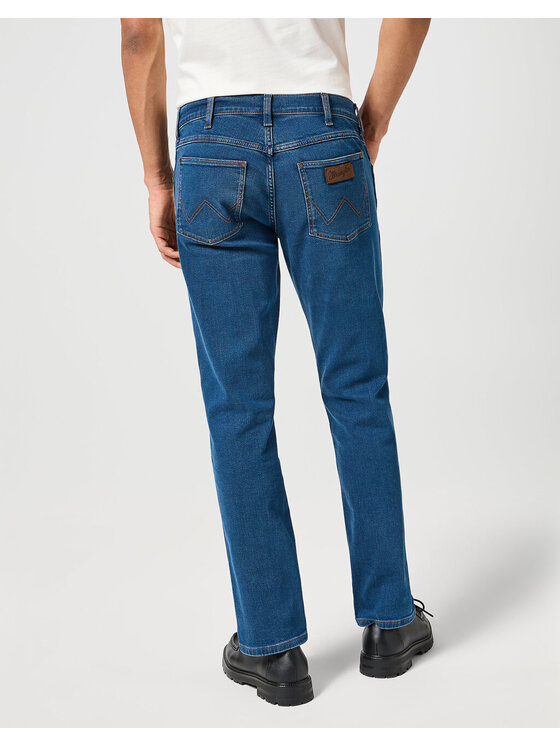 Wrangler Wrangler Jeansy GREENSBORO Niebieski Regular Fit
