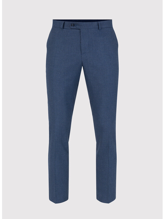 Pako Lorente Pako Lorente Spodnie garniturowe P23WF-6G-004 Granatowy Slim Fit