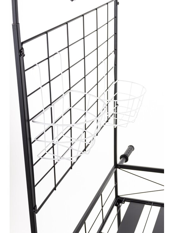 MIAhome MIAhome Kwietnik metalowy 176x105x58 cm PARAR Czarny