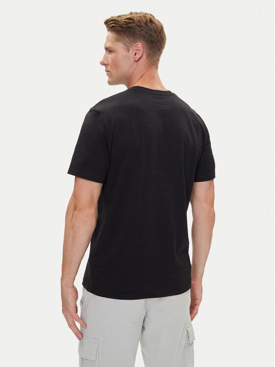Parajumpers Parajumpers T-shirt Patch 25WMPMTSEY29 Nero Regular Fit