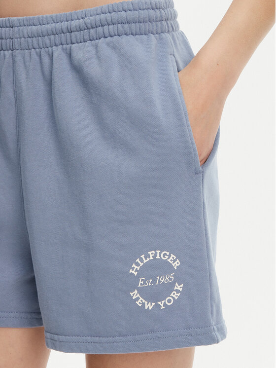 Tommy Hilfiger Tommy Hilfiger Szorty sportowe UW0UW05794 Niebieski Regular Fit