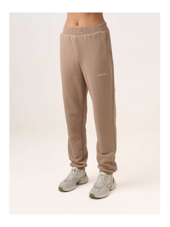 La Mania La Mania Pantaloni da tuta PERSON Beige Active Fit