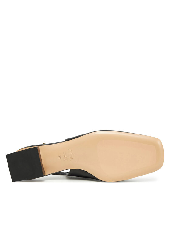 AGL AGL Sandały Angie L Spike D557007PCSOFTY0000 Czarny