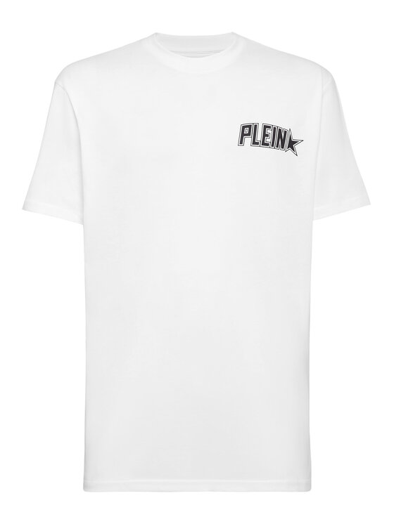 PHILIPP PLEIN PHILIPP PLEIN T-Shirt 4887 Biały Regular Fit
