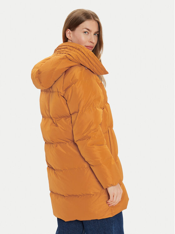 Tommy Hilfiger Tommy Hilfiger Pūkinė striukė WW0WW42743 Oranžinė Regular Fit