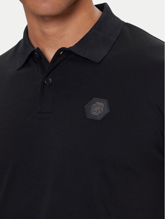 BOSS BOSS Polokošeľa Future 50543891 Čierna Regular Fit