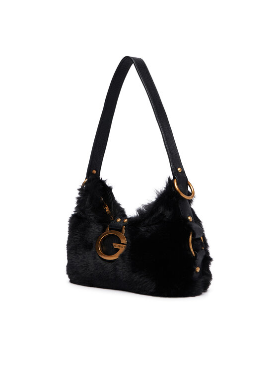 Guess Guess Дамска чанта Camden Mini HWFB93 08720 Черен