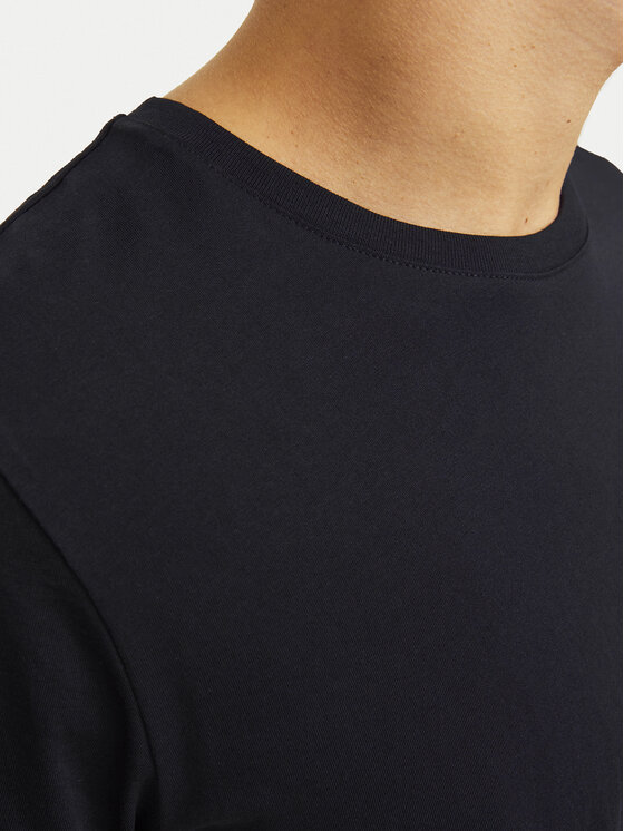Jack & Jones Jack & Jones T-Shirt Corp Logo 12151955 Czarny Standard Fit