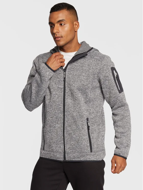 CMP Sweatshirt 3H60847N Grau Regular Fit