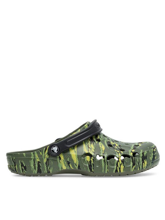 Şlapi Crocs BAYA SEASONAL PRINTED CLOG 206230-9CX Verde