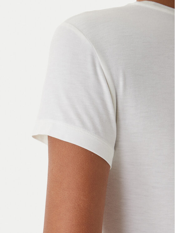 Emporio Armani Emporio Armani T-Shirt EW000408 AF19024 U1131 Biały Regular Fit