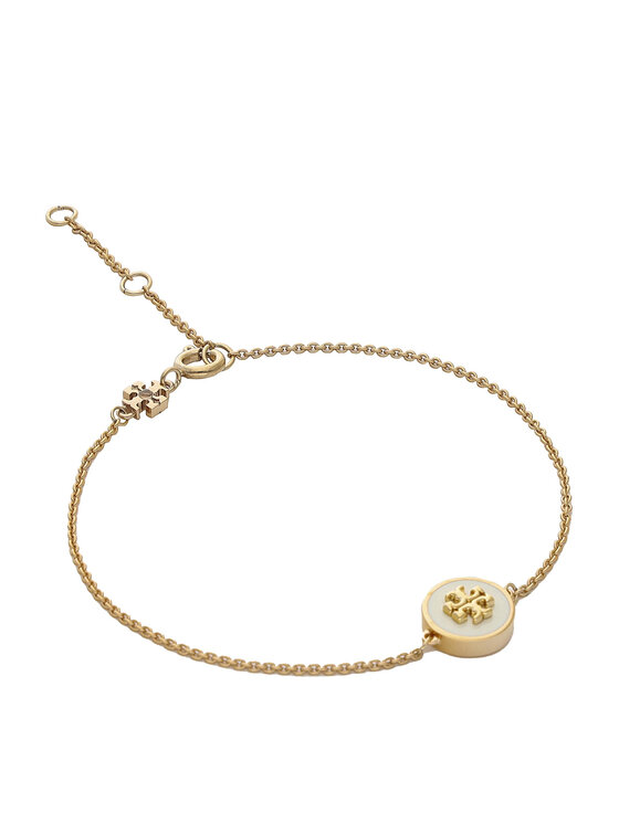 Tory Burch Rokassprādze Kira Enamel Chain Bracelet 90284 Zelta