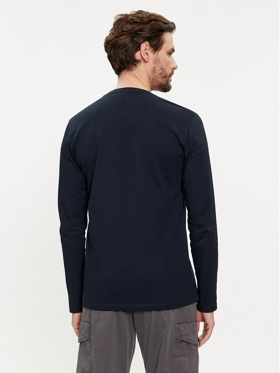BOSS Boss Longsleeve Tacls 50512111 Granatowy Regular Fit