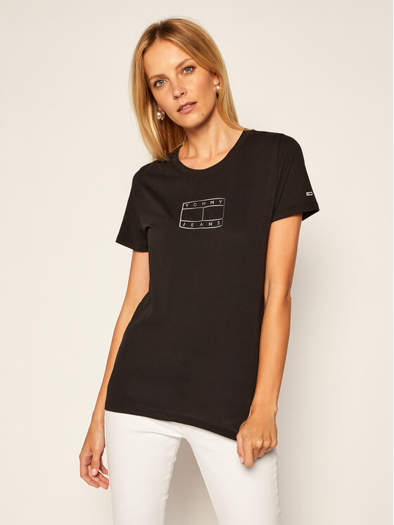 Tommy Jeans T-Shirt Outline Flag Tee 