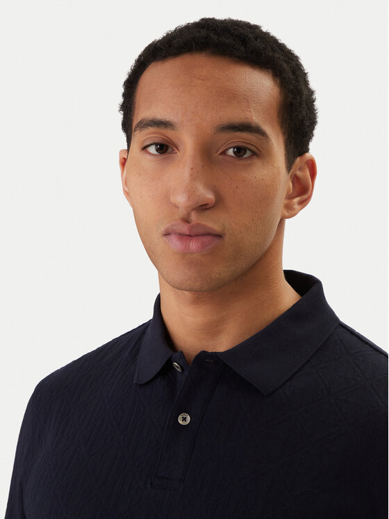 Guess Guess Polo marškinėliai M6RP05 KD181 Tamsiai mėlyna Regular Fit