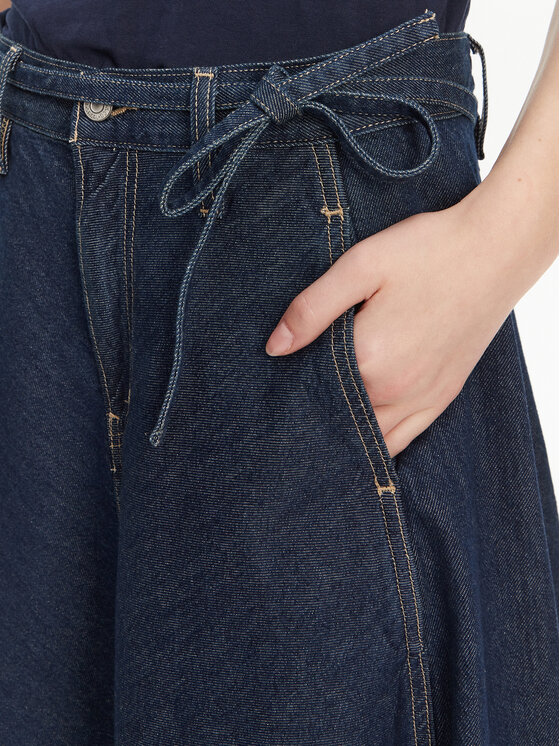 Levi's® Levi's® Φούστα τζιν XL 001T4-0001 Σκούρο μπλε Loose Fit