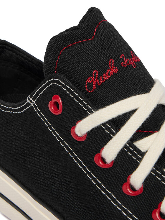 Converse Converse Tornacipő Chuck Taylor All Star Lift Platform Hearts A19059C Fekete