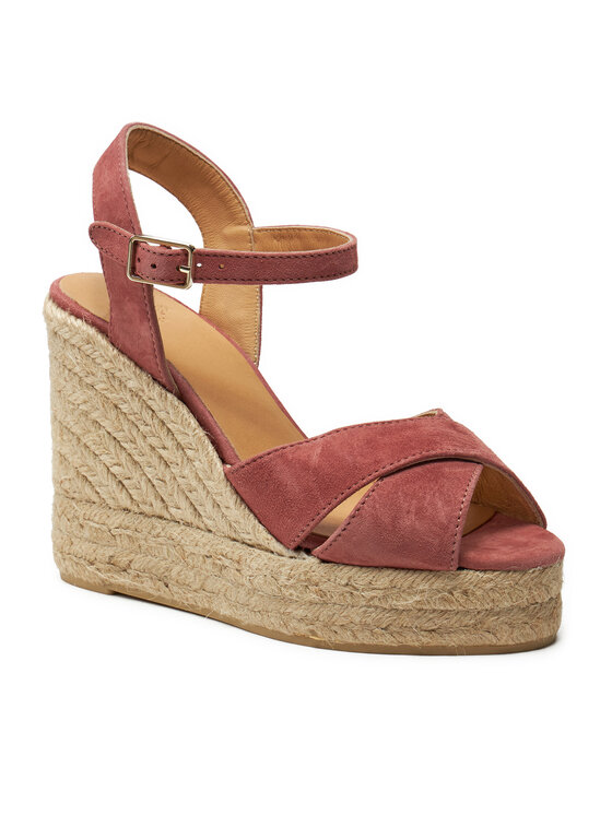 Castañer Castañer Espadryle Blaudell/8Ed/007 021746 Różowy