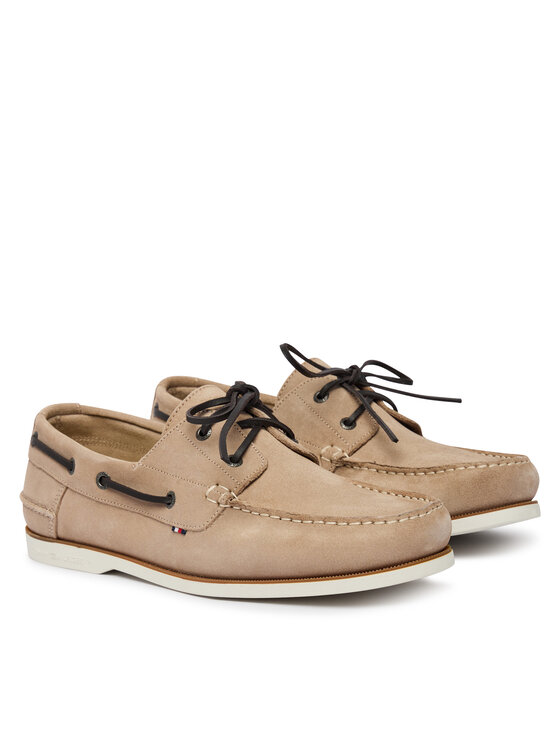 Tommy Hilfiger Tommy Hilfiger Półbuty FM0FM05387 Beżowy