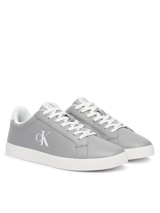 Calvin Klein Calvin Klein Laisvalaikio batai 3 Cupsole Derby Pu Tmb HM0HM02331 Šviesiai pilka