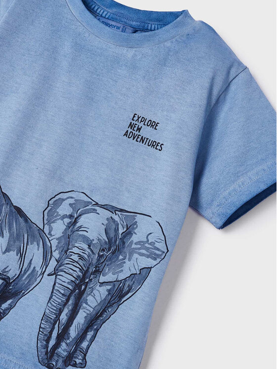 Mayoral Mayoral Тишърт 3011 Син Regular Fit