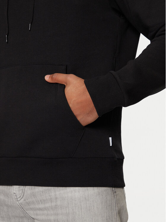 Jack & Jones Jack & Jones Pulóver Corp Logo 12152840 Fekete Regular Fit