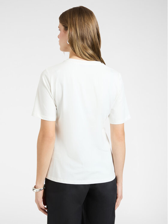 Elena Mirò Elena Mirò T-Shirt G341Z100563N011 Biały Regular Fit