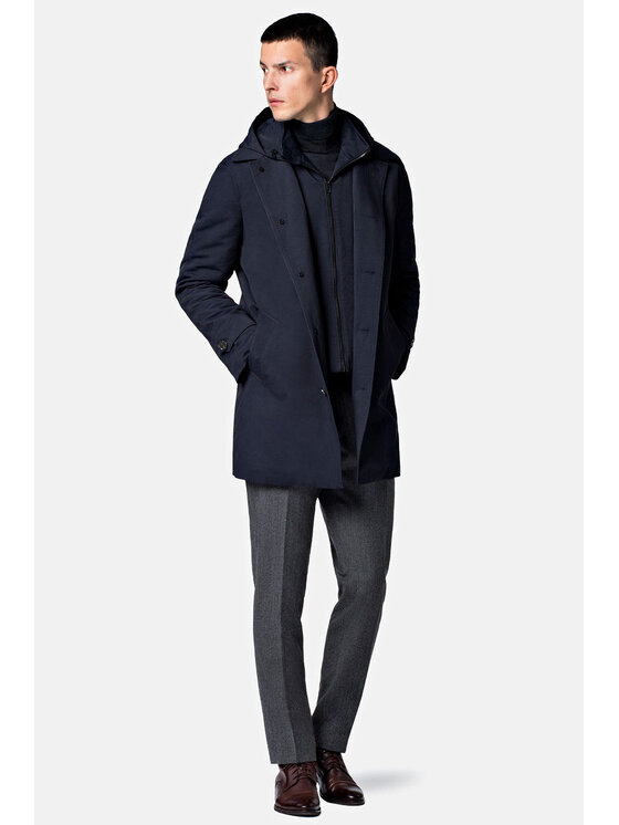 Lancerto Lancerto Kurtka przejściowa Kensington Granatowy Regular Fit
