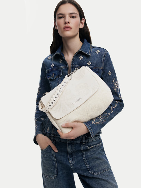 Desigual Desigual Handtasche Dejavu Posadas 25SAXPAA Écru