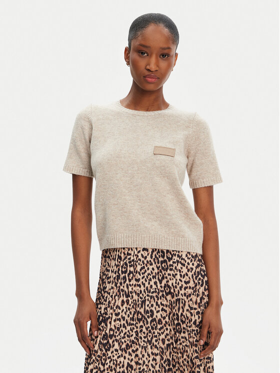 Munthe Munthe Sweater Pantas 252160425270 Bézs Regular Fit