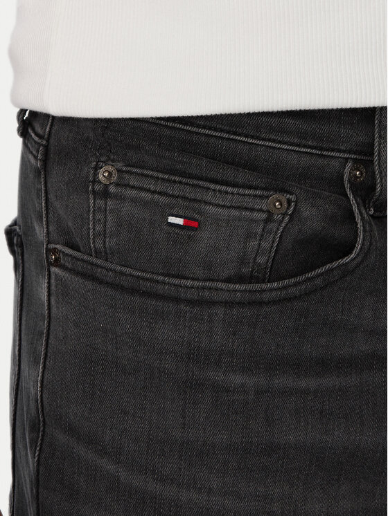 Tommy Jeans Tommy Jeans Džinsi DM0DM23449 Melns Slim Fit