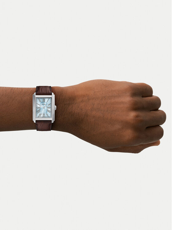 Fossil Fossil Ročna ura Carraway FS6110 Rjava