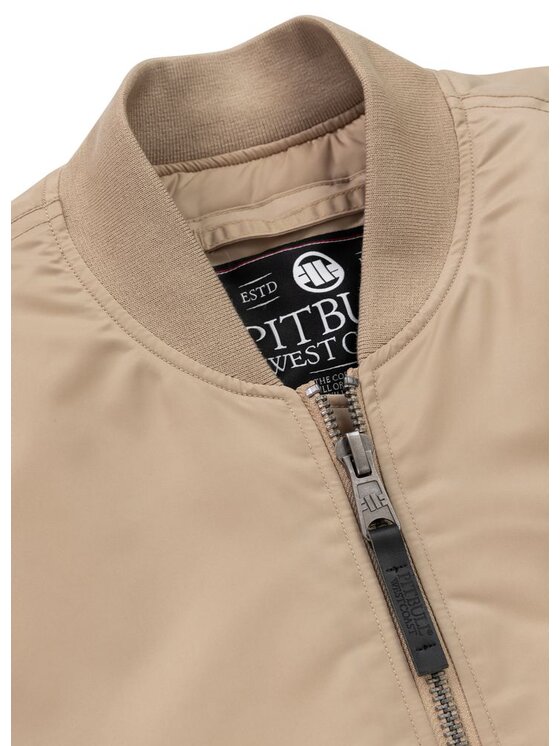PITBULL PITBULL Kurtka przejściowa Kurtka przejściowa męska MA-1 Verano XL Beżowy Regular Fit