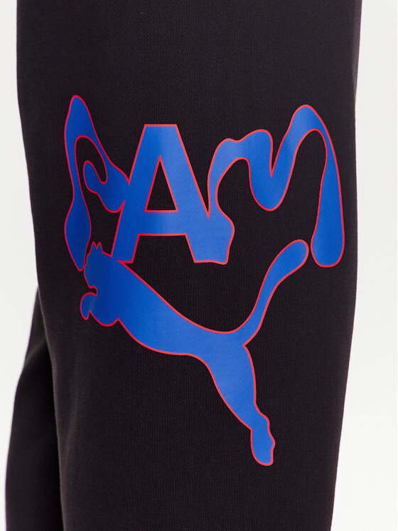 Puma Puma Долнище анцуг Unisex P.A.M 620229 Черен Relaxed Fit
