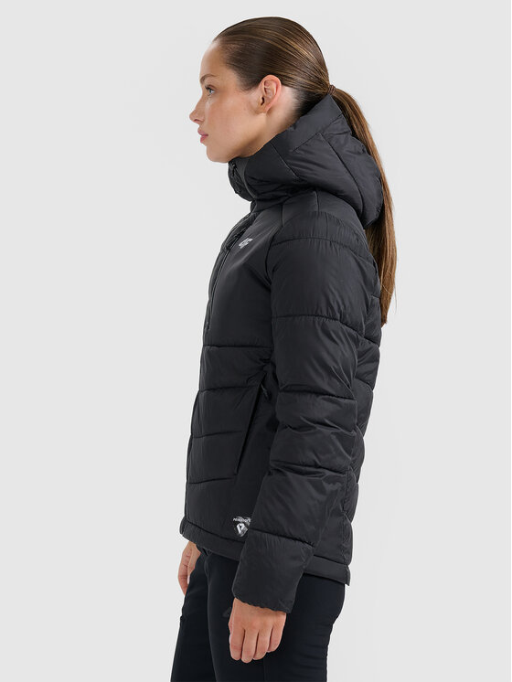 4F 4F Kurtka wielofunkcyjna HALNY Czarny Regular Fit