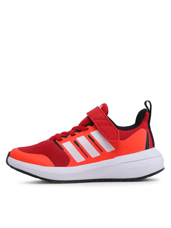 Adidas red cloudfoam shoes hotsell