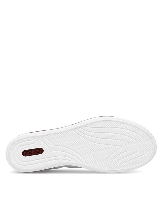 Rieker Rieker Sneakersy L8857-80 Biały