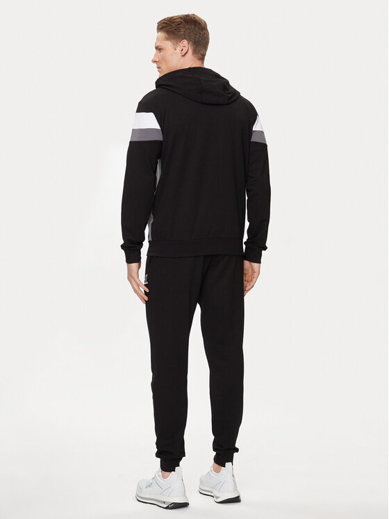 EA7 Emporio Armani EA7 Emporio Armani Jogginganzug 3DPV10 PJLIZ 1200 Schwarz Regular Fit